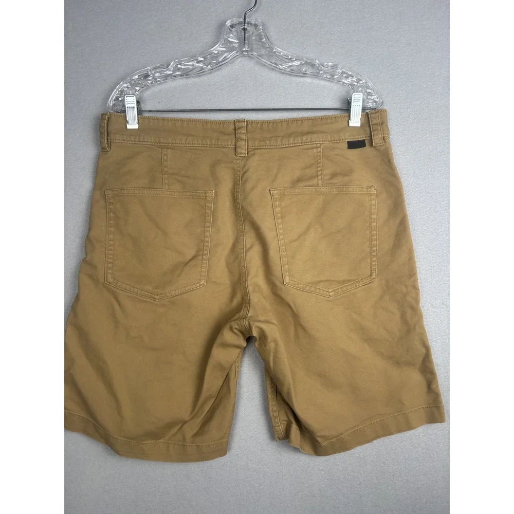 North Face Shorts Mens 32 Tan Khaki Outdoor Casual Cotton Blend Pockets Hiking